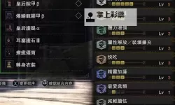 《怪物猎人荒野》联机睡眠奶片配装分享